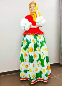 Женский русско-народный костюм