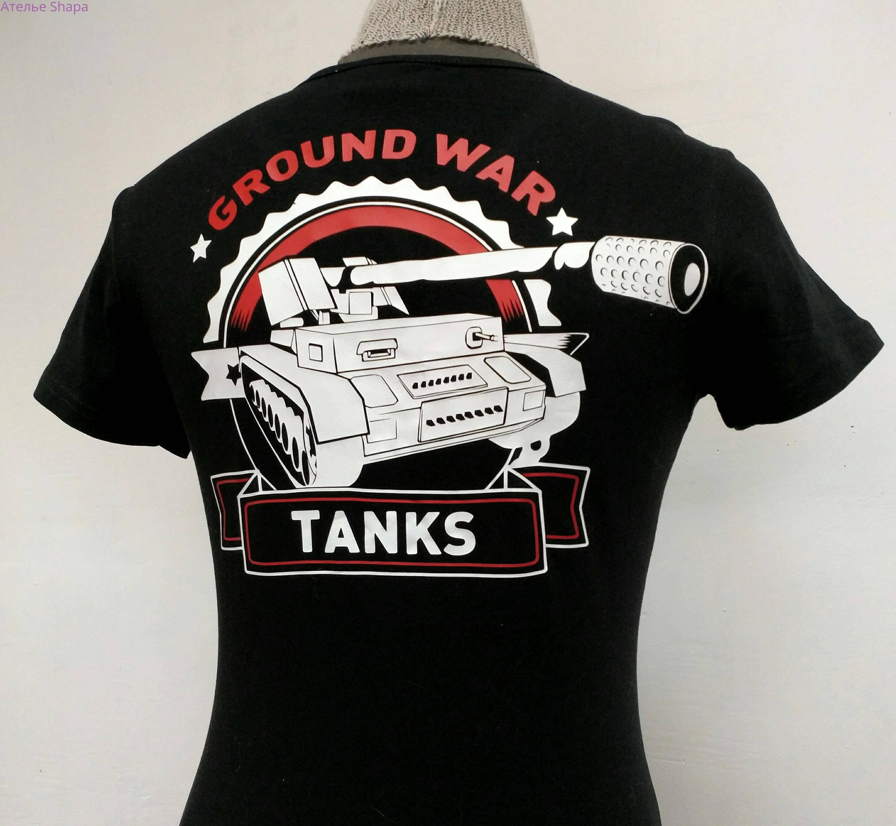 футболка с танком